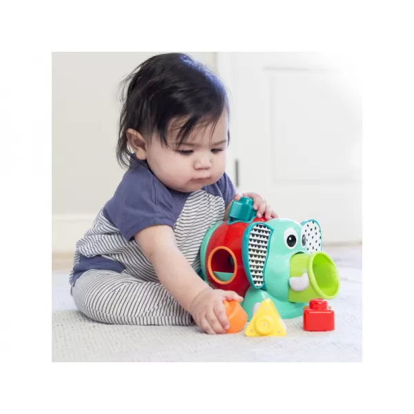 Infantino Slon Jumbo s vkladacími tvarmi