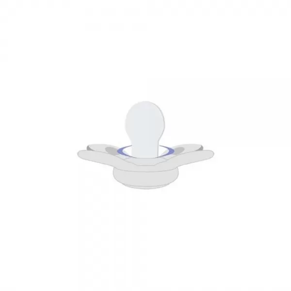 Chicco Cumlík Physio Comfort silikónové 6-16m 1 ks