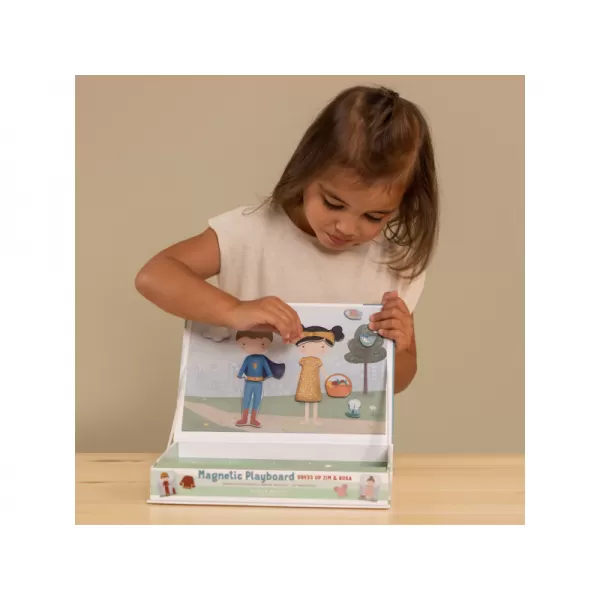 Little Dutch Magnetická hra obliekací Jim & Rosa