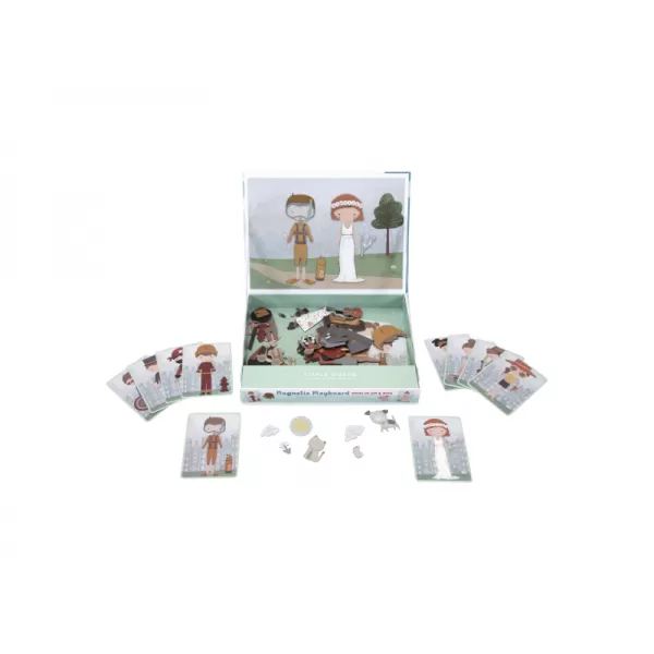 Little Dutch Magnetická hra obliekací Jim & Rosa