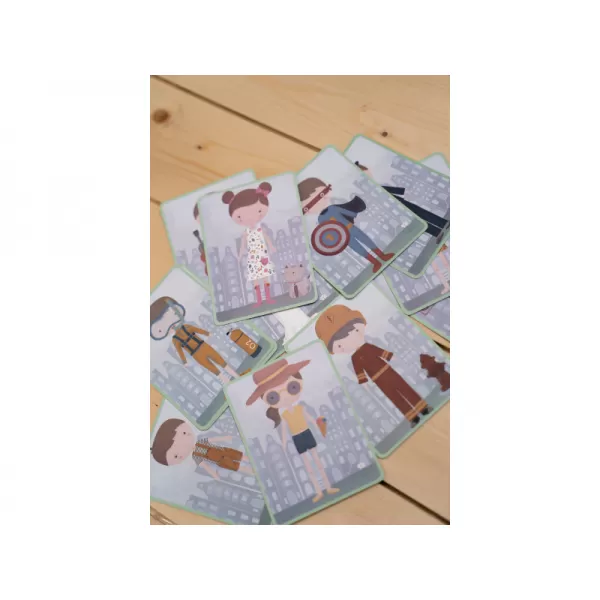 Little Dutch Magnetická hra obliekací Jim & Rosa