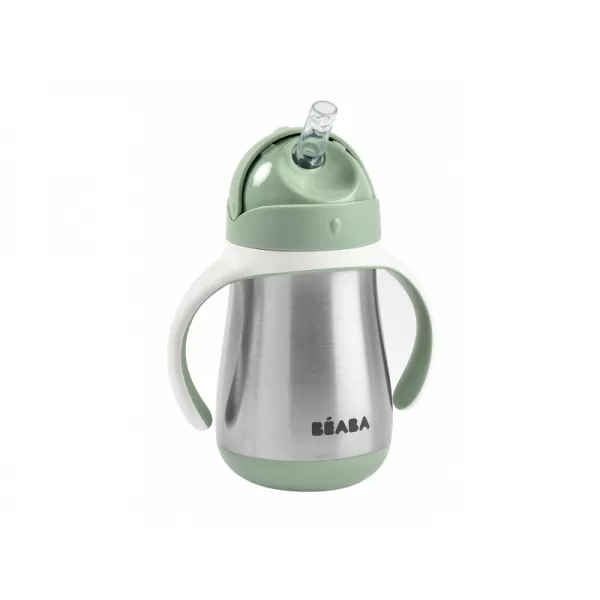 Beaba Hrnček termoizolačný so slamkou nerez 250ml
