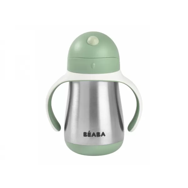 Beaba Hrnček termoizolačný so slamkou nerez 250ml