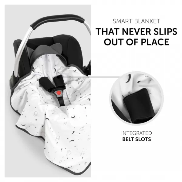 Hauck Zavinovacia deka do autosedačky a kočíka Snuggle
