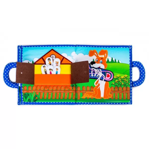 Piqipi Interactive Detská kniha tichá kniha