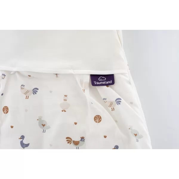 TRÄUMELAND Vonkajší spací vak Liebmich Kikeriki 50/56