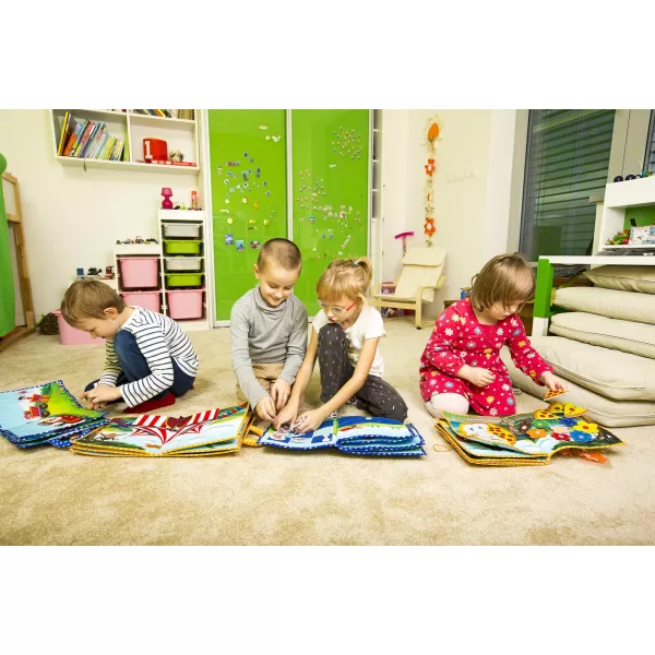 Piqipi Interactive Detská kniha tichá kniha