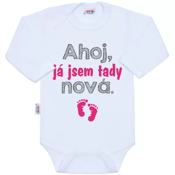 New Baby Body s potlačou najlepší budík na svete - darčekové balenie