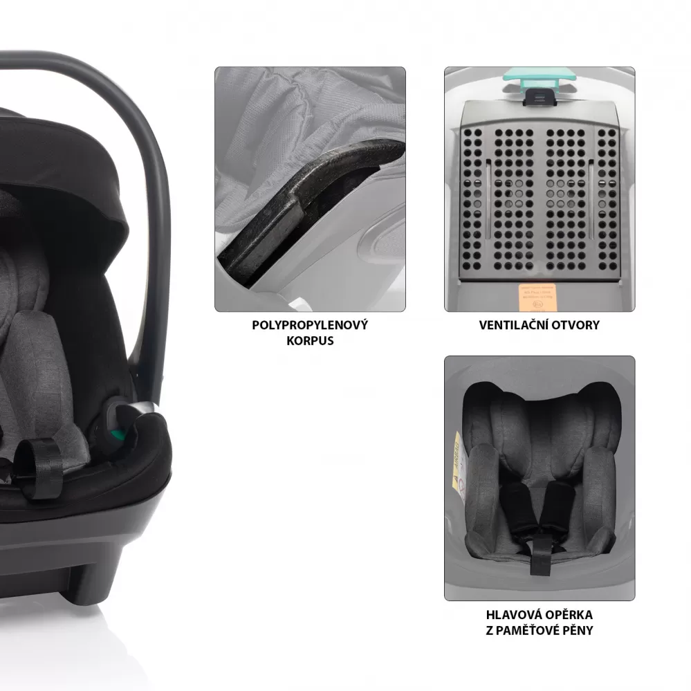 Zopa Autosedačka XS Plus i-Size Titan Grey