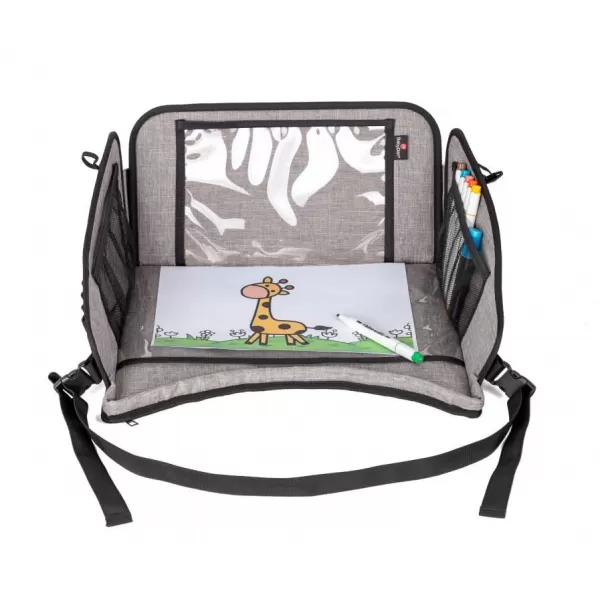 Baby Dan TravelFun Hrací pultík do auta na aktivity pre deti