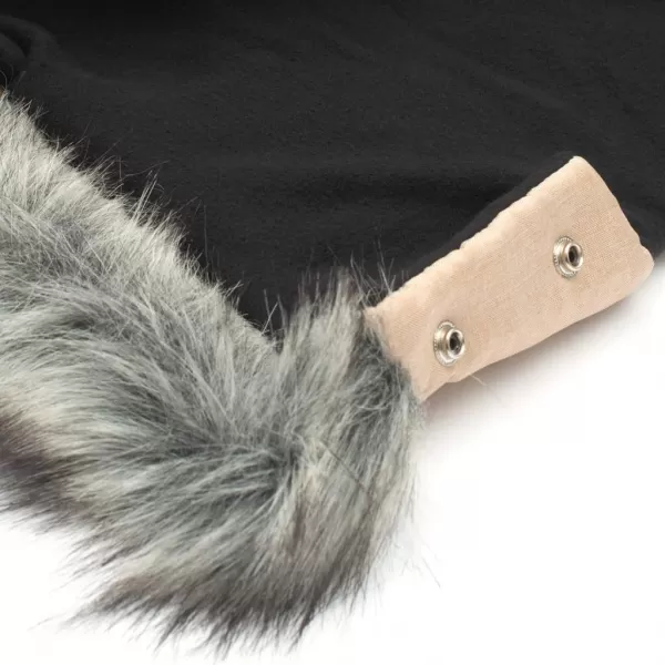 New Baby Rukávnik na kočík 2v1 s kožušinkou blue