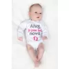 New Baby Body s potlačou najlepší budík na svete - darčekové balenie
