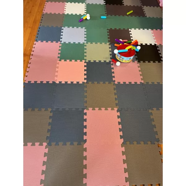 Baby Dan hracia podložka puzzle s číslami 90x90 cm