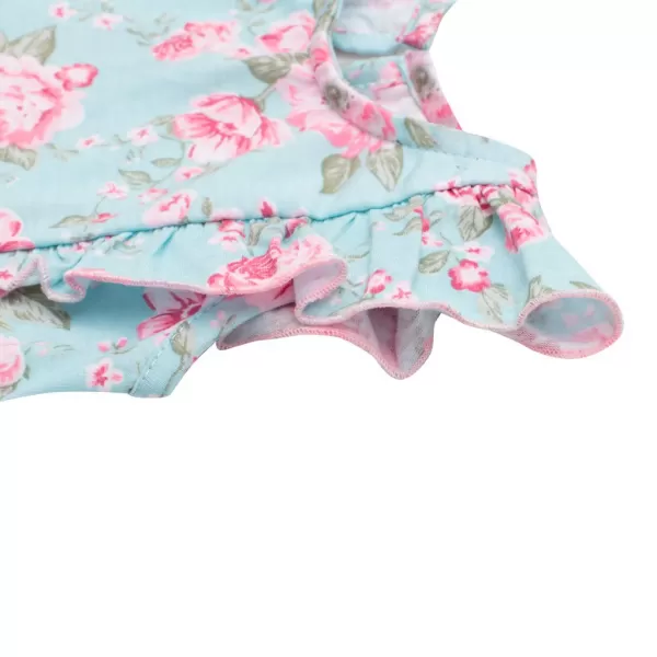 New Baby Dojčenské letné bavlnené šatôčky Roses