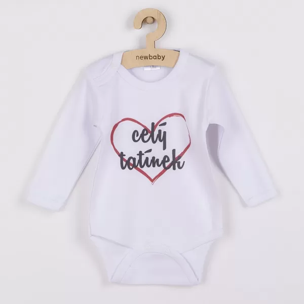 New Baby Body s potlačou najlepší budík na svete - darčekové balenie