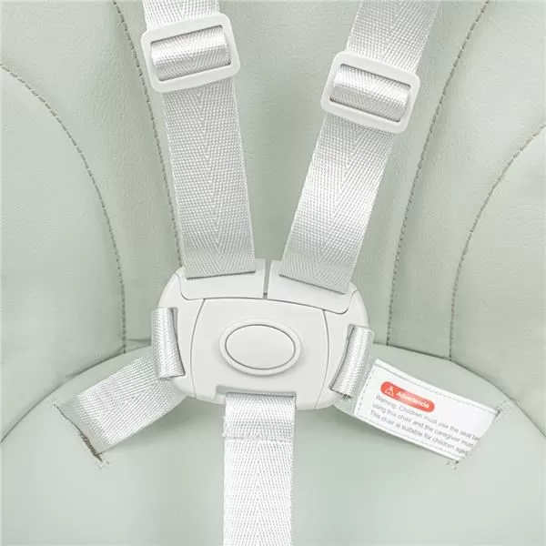 Baby Mix Jedálenská stolička Freja wooden dusty green