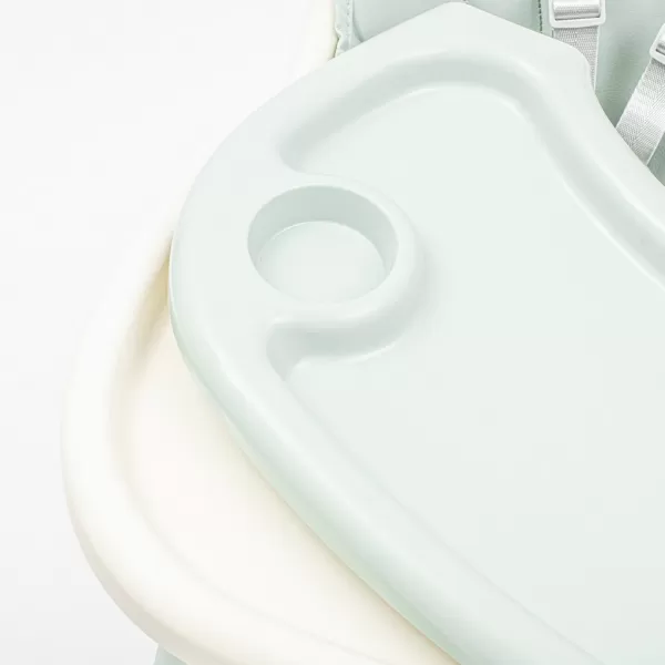 Baby Mix Jedálenská stolička Freja wooden dusty green