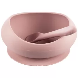 Zopa Silikónová miska so zvýšenými okrajmi a prísavkou