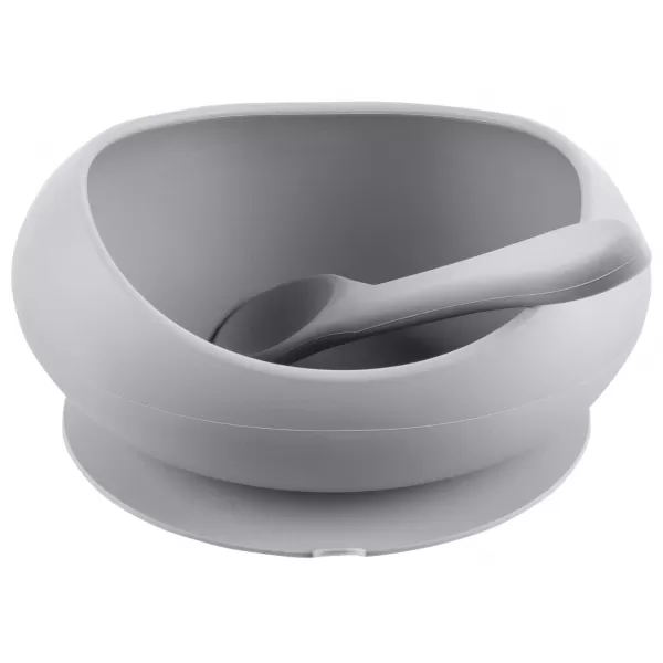 Zopa Silikónová miska so zvýšenými okrajmi a prísavkou