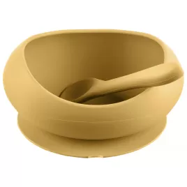 Zopa Silikónová miska so zvýšenými okrajmi a prísavkou