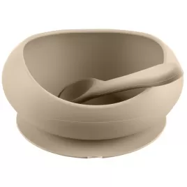 Zopa Silikónová miska so zvýšenými okrajmi a prísavkou