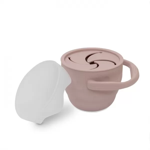 INTERBABY Skladací silikónový HRNČEK na desiatu