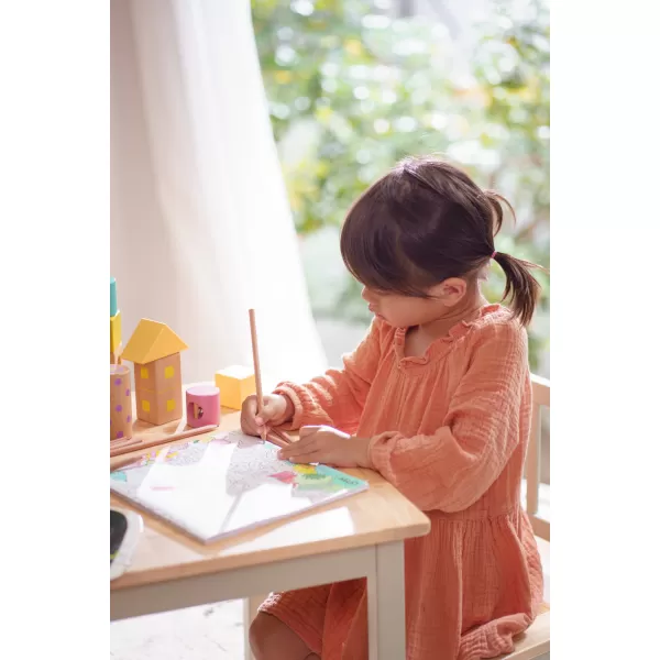 Geuther Baby nábytok, stôl + 2 stoličky