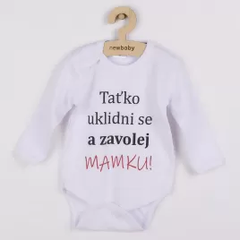 New Baby Body s potlačou celý otecko