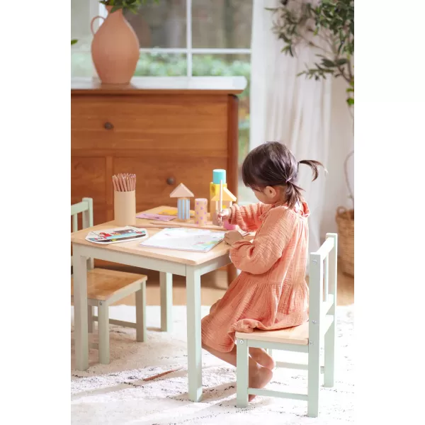Geuther Baby nábytok, stôl + 2 stoličky
