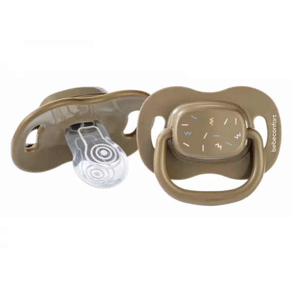 Bebeconfort Cumlík silikónový symetrický 2ks 0m+