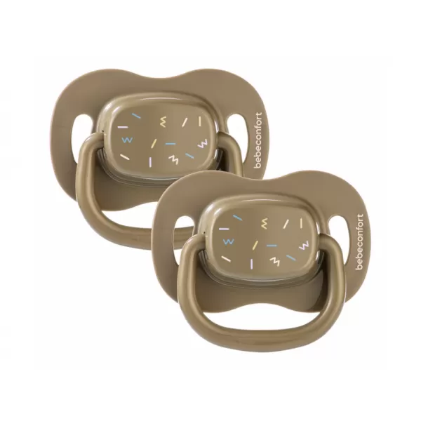 Bebeconfort Cumlík silikónový symetrický 2ks 0m+