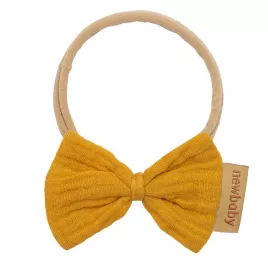 New Baby Čelenka pre bábätká mustard