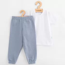 New Baby Detská bavlnená súprava tričko a nohavice Kindergarten