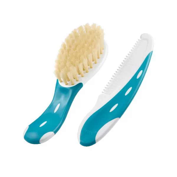 Nuk Kefka a hrebienok na vlasy modrý