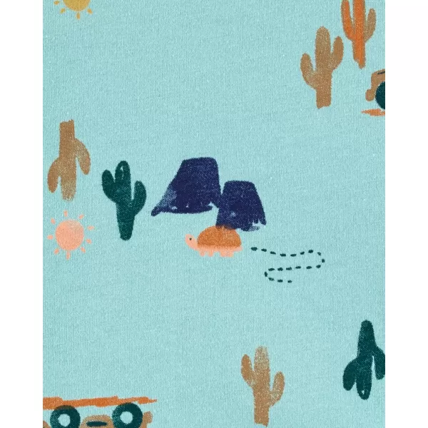 CARTER'S Body bez rukávov Blue Jeep chlapec 18m