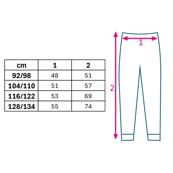 New Baby Detské legíny z teplákoviny Kindergarten light pink