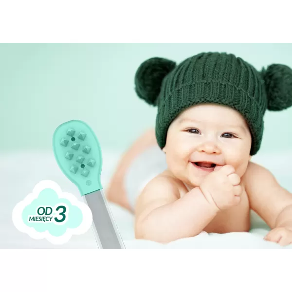 NENO Detská elektrická zubná kefka pre deti Denti - 3m+