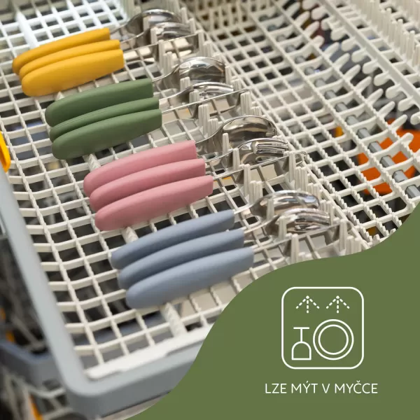 Zopa Silikónový detský príbor