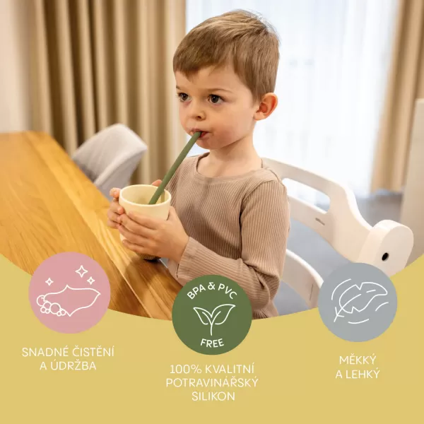 Zopa Silikónová slamka 4ks