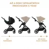 KINDERKRAFT SELECT Športový kočík Yoxi Sand Beige