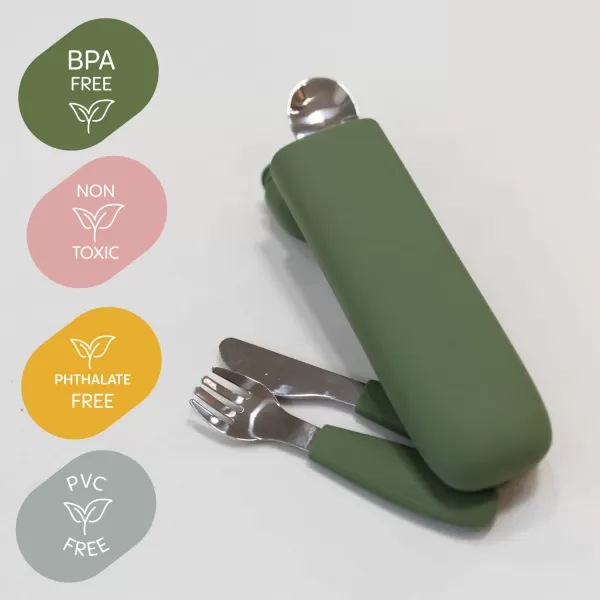 Zopa Silikónový detský príbor