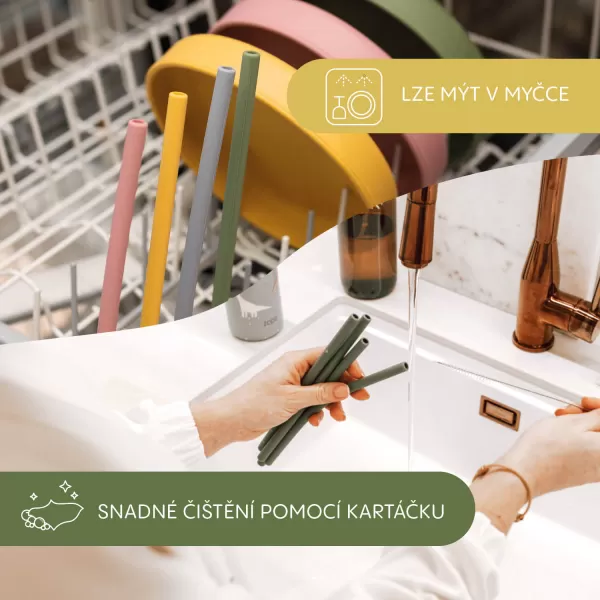 Zopa Silikónová slamka 4ks