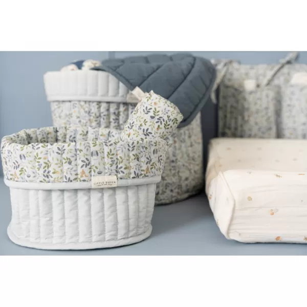 Little Dutch Podbradník bandana Forest Treasures & Denim Blue 2 ks