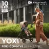 KINDERKRAFT SELECT Športový kočík Yoxi Sand Beige