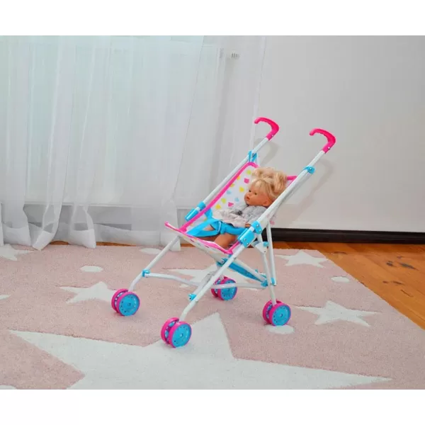 Milly Mally Detský golfový kočík pre bábiky Julia Candy