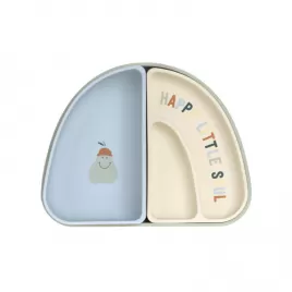 Lässig misky sada silikónových sekcií šťastné ovocie