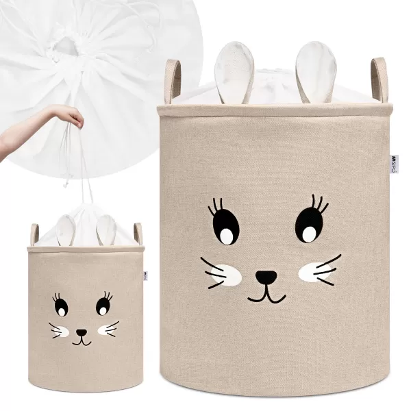 Hračky sipo hračiek xl s šnúrou, skladacia bavlna / 63 l