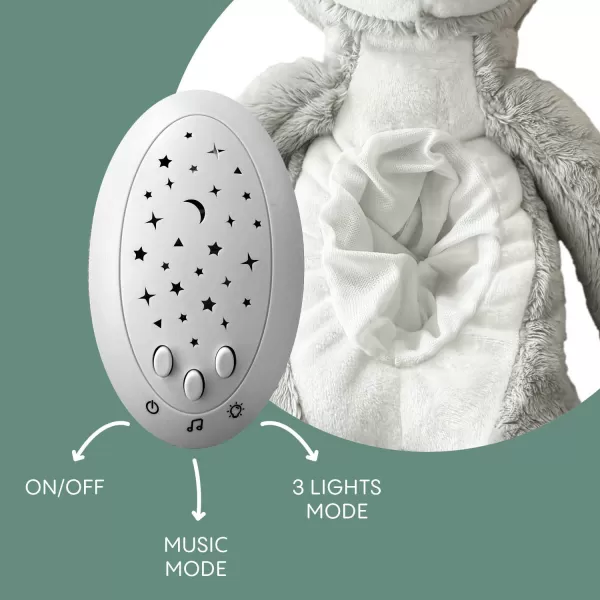 Zopa Plush Fall -s projektorom a melódiami, mývala