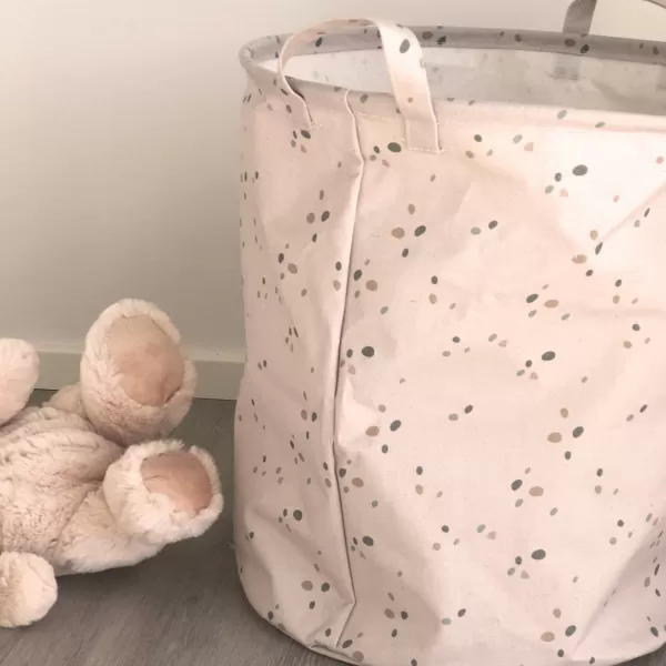 Petu Petu Mier Storage Basket veľké bodky