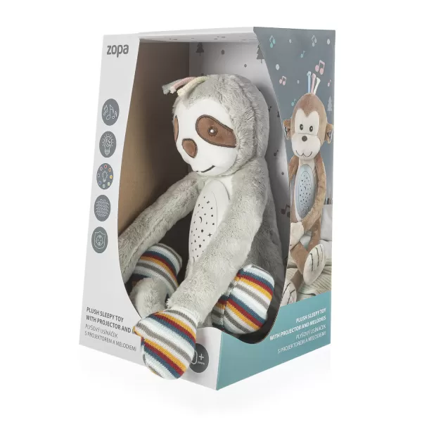 Zopa Plush Fall -s projektorom a melódiami, mývala